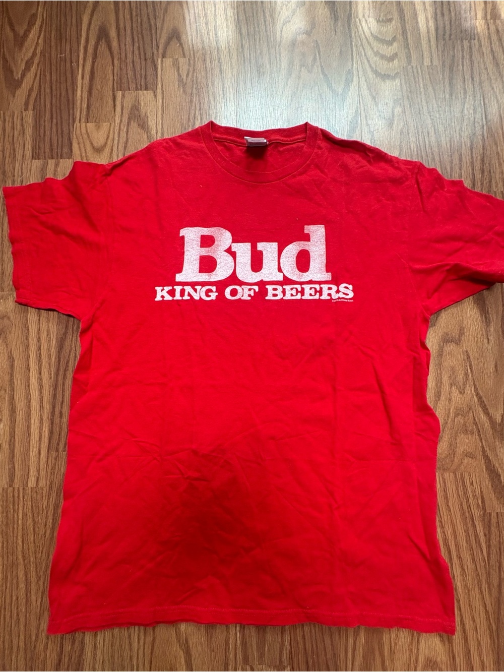 Junk Food Clothing Bud Light King of Beers" Graphic Tee - Mens medium